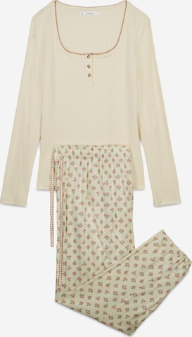 Pigiama di Women' Secret in beige: frontale