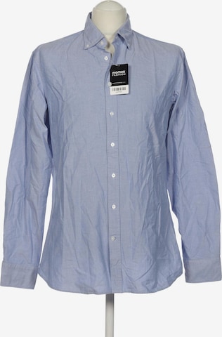 SEIDENSTICKER Button Up Shirt in M in Blue: front