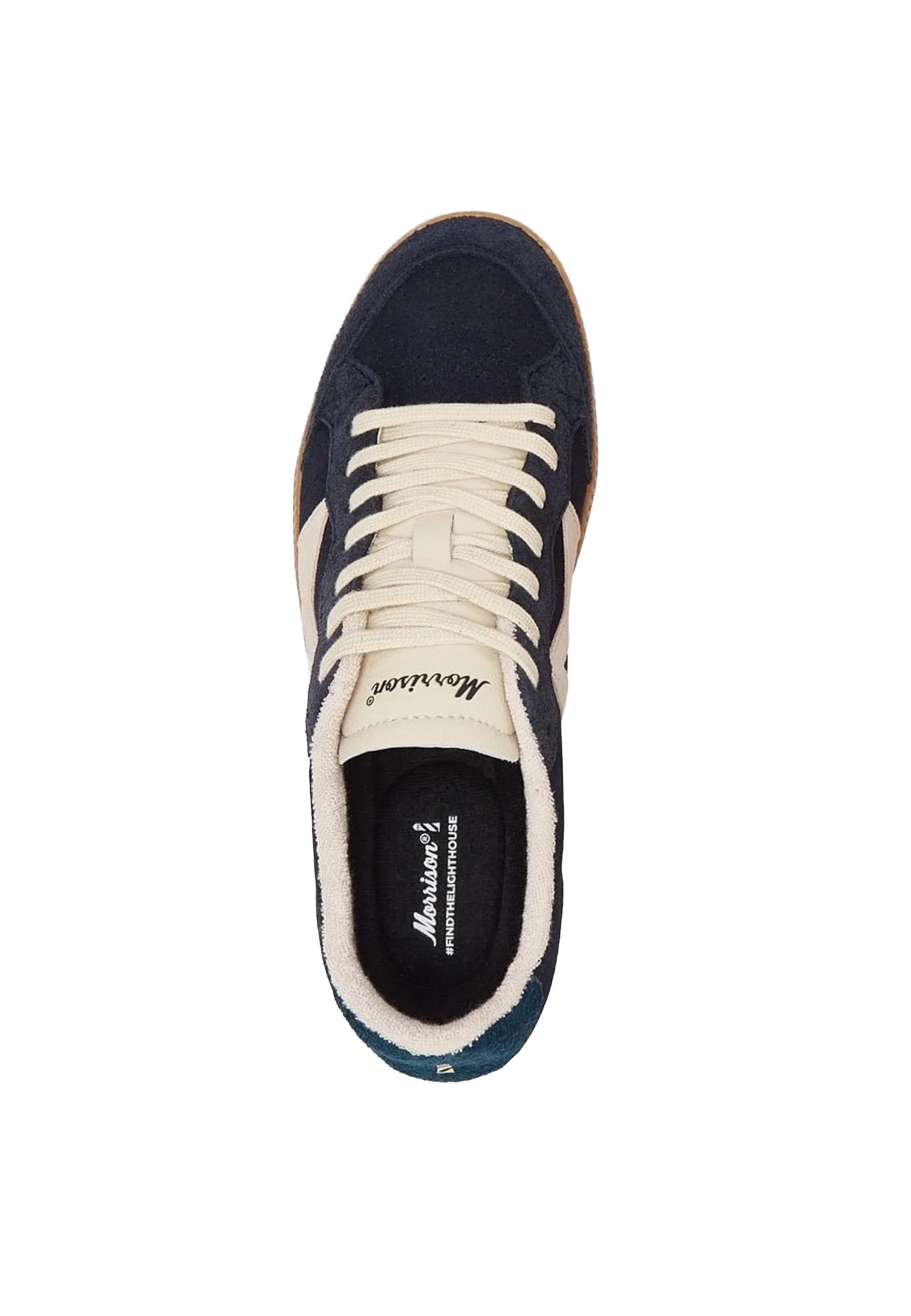 Baskets basses Morrison en bleu
