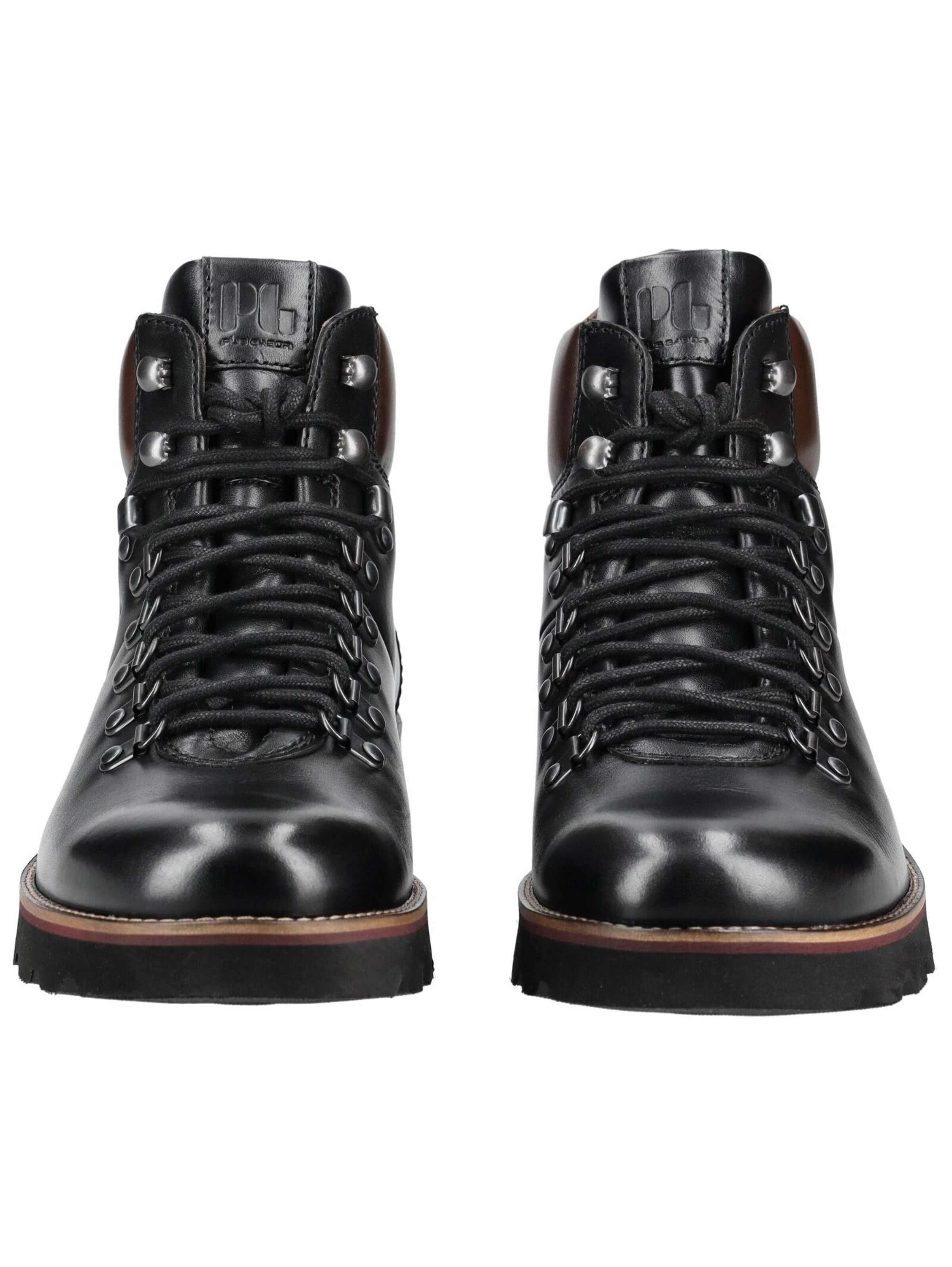 Boots stringati di Pius Gabor in nero