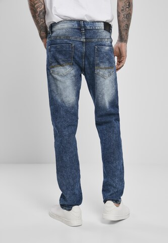 SOUTHPOLE Slimfit Džíny – modrá