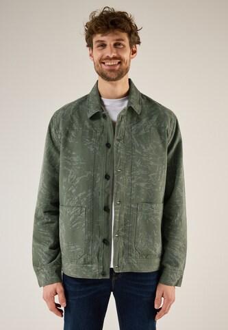 Street One MEN Between-Season Jacket in Green: front