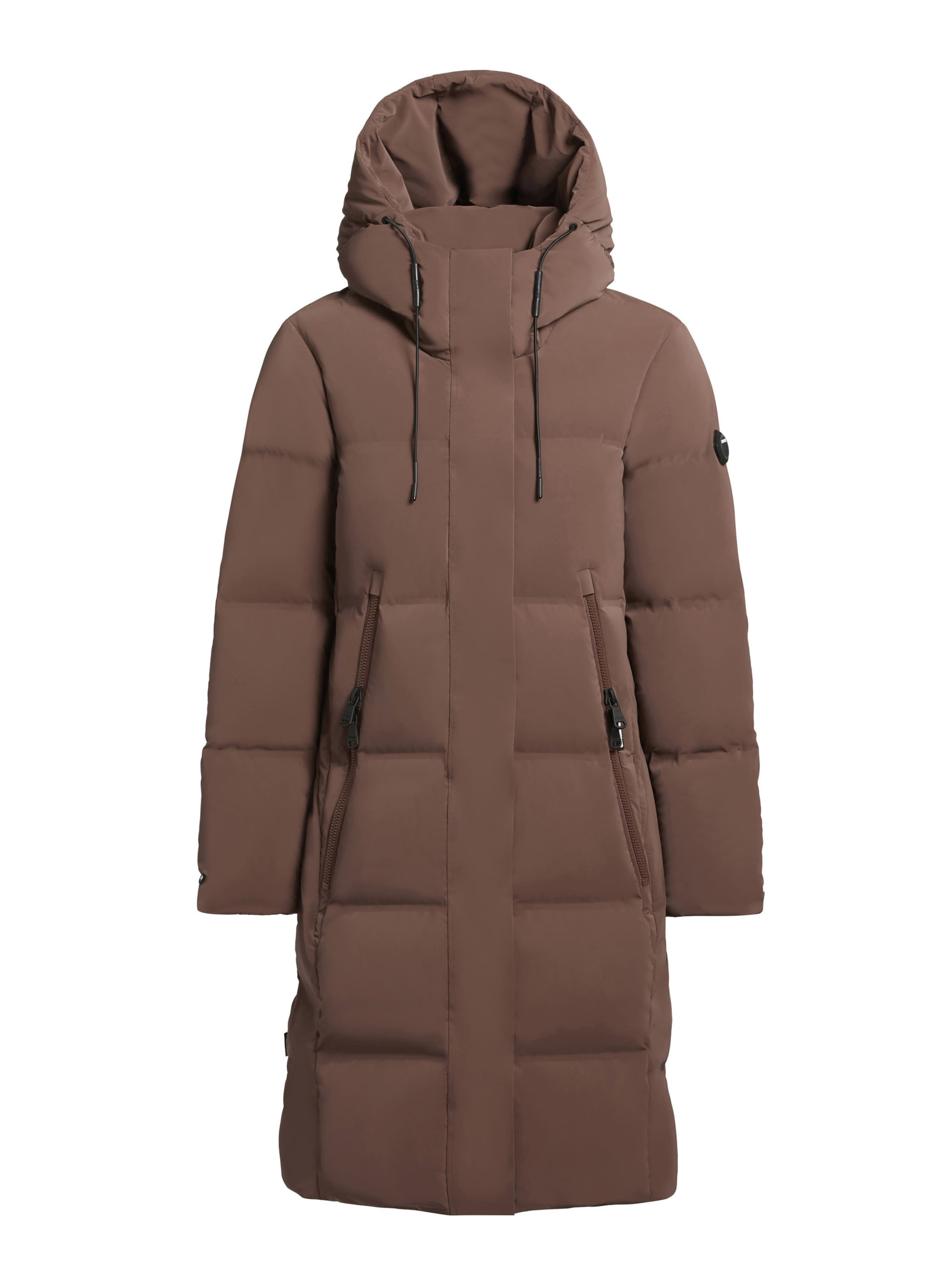 khujo Winter coat 'Loni' in Brown: front