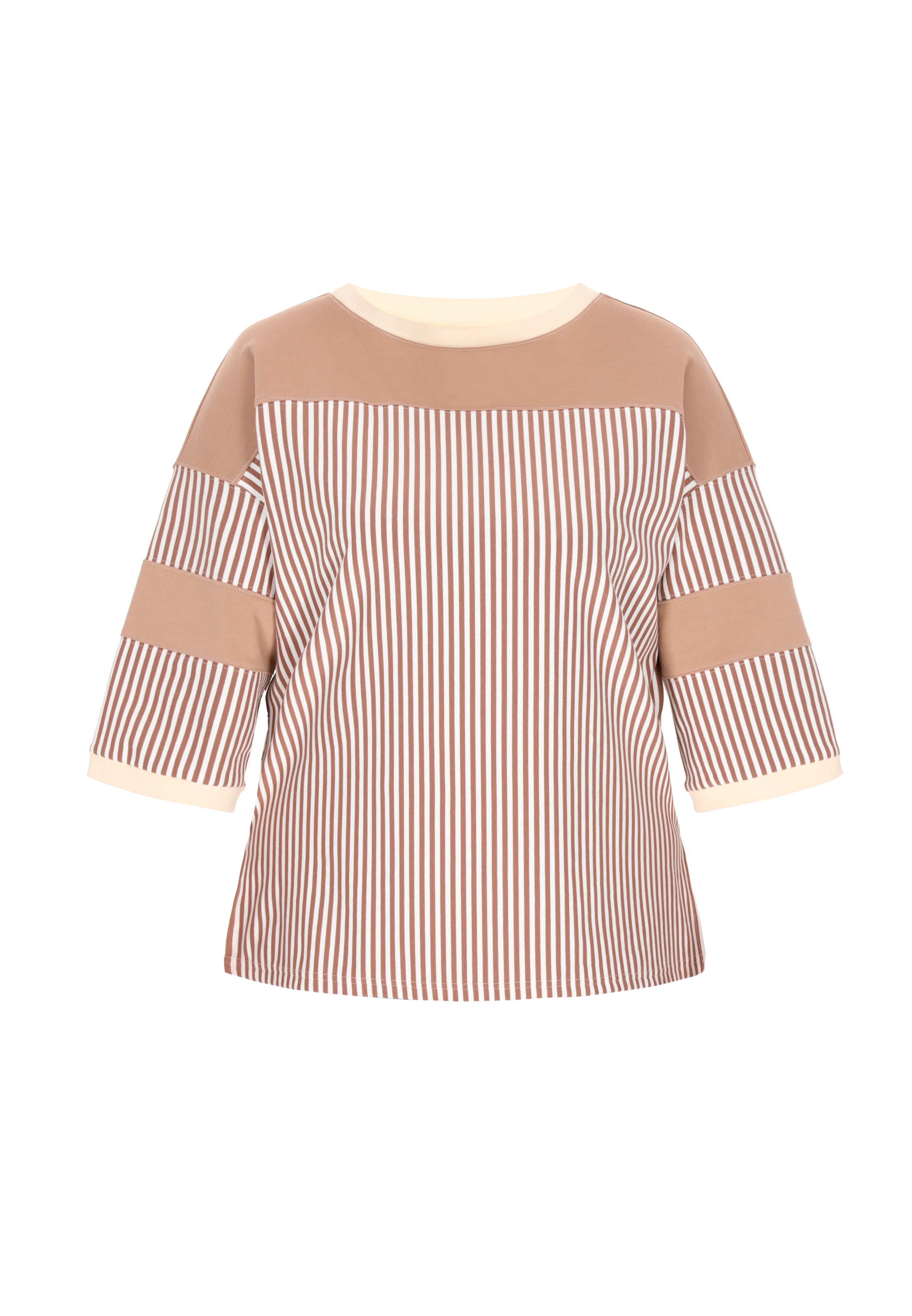 MYMO - Blusa en beige: frente