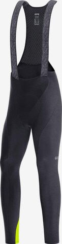 GORE WEAR Skinny Sporthose in Schwarz: predná strana