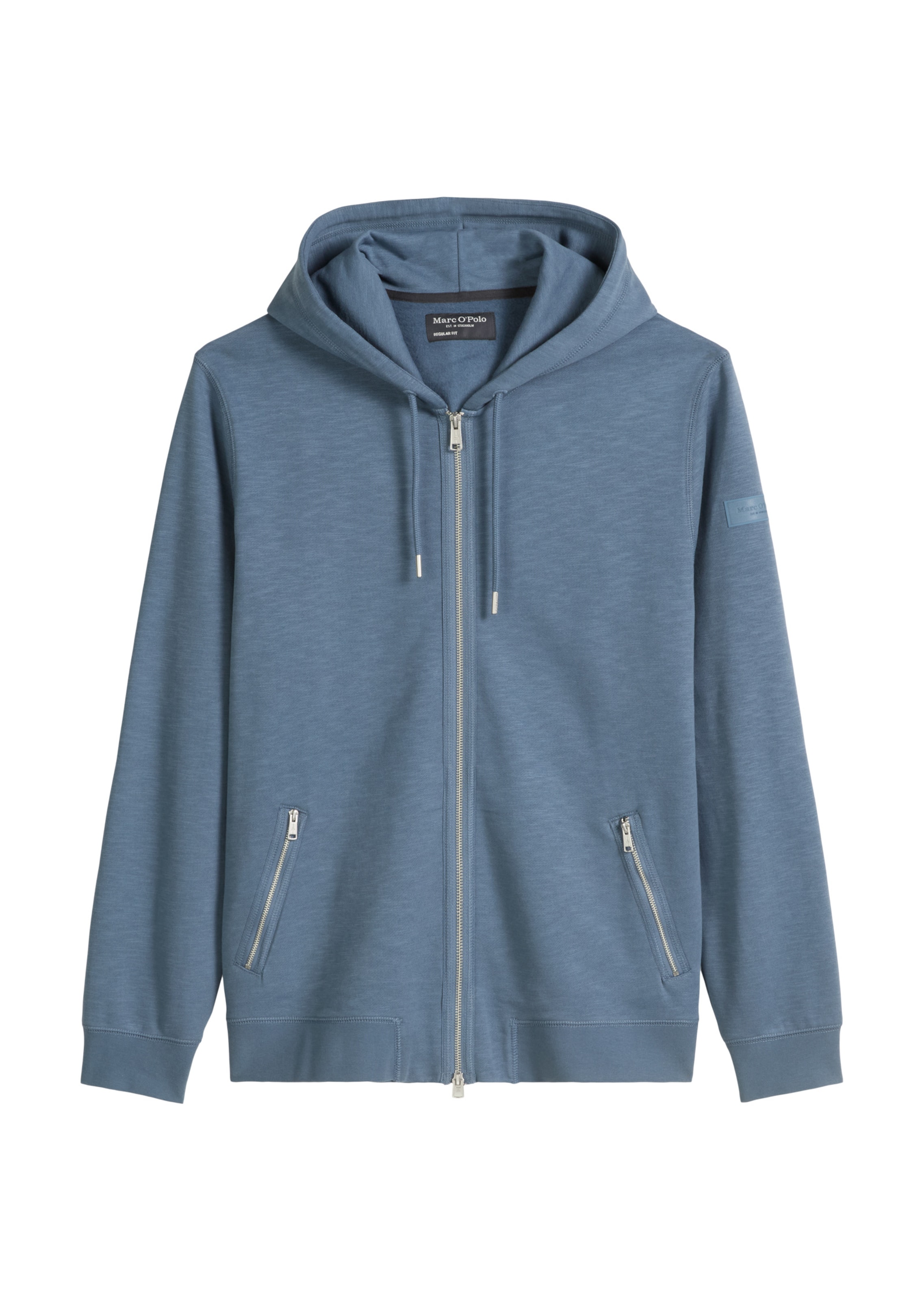 Marc O'Polo Sweat jacket in Blue: front