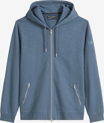Marc O'Polo Sweatjacke in Blau: Vorderseite