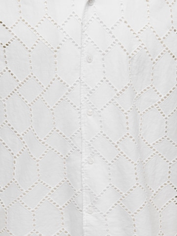 Only & Sons - Ajuste confortable Camisa 'ONSARON' en blanco