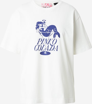 balta PINKO Marškinėliai 'STREPITOSO': priekis