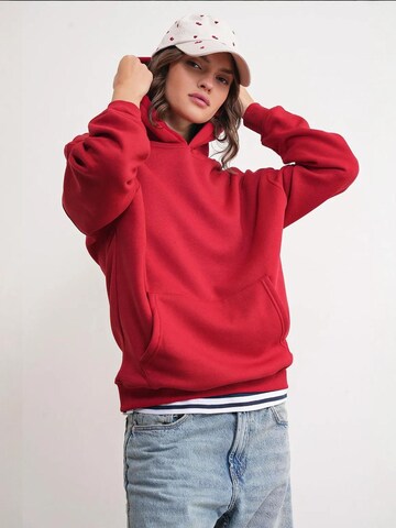 MixRay - Sweatshirt em vermelho: frente