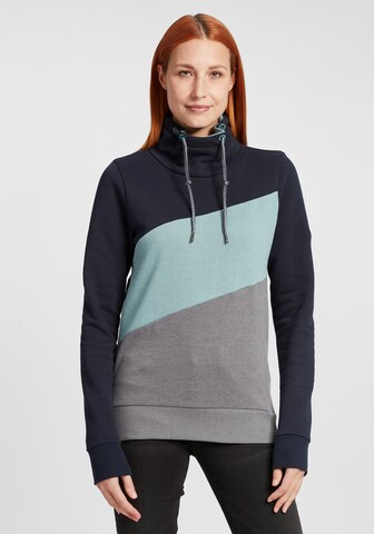 Oxmo Hoodie 'Agda' in Blau: predná strana