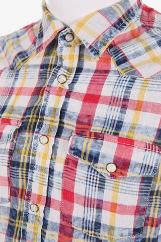 SMOG Co. Button Up Shirt in S in Blue