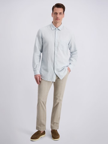 PIERRE CARDIN Regular fit Overhemd in Blauw