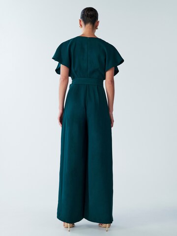 BWLDR - Jumpsuit 'Shana' en verde: atrás