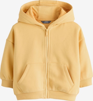 Next Sweat jacket in Yellow: front