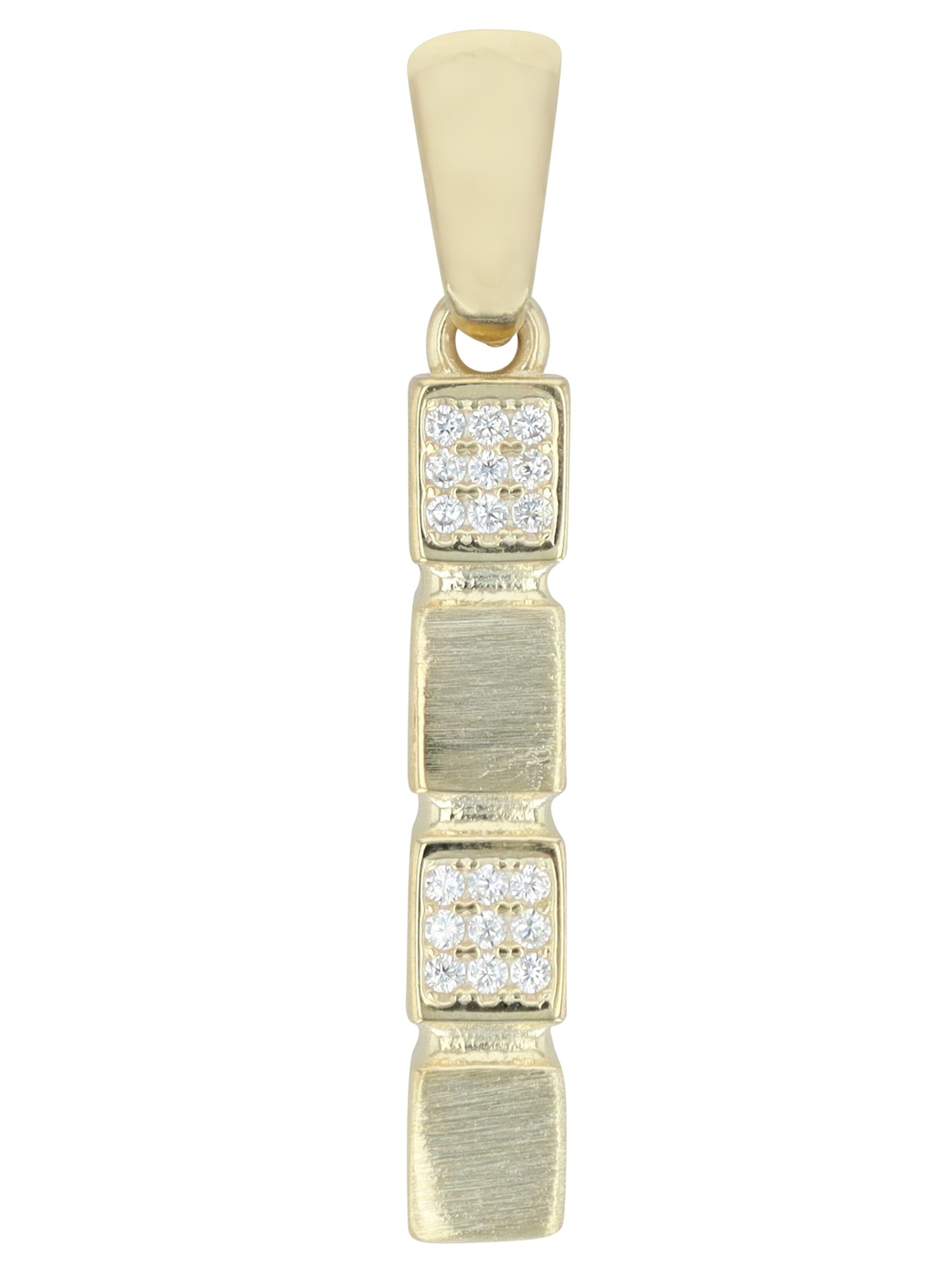 Akzent Pendant 'langlebig' in Gold