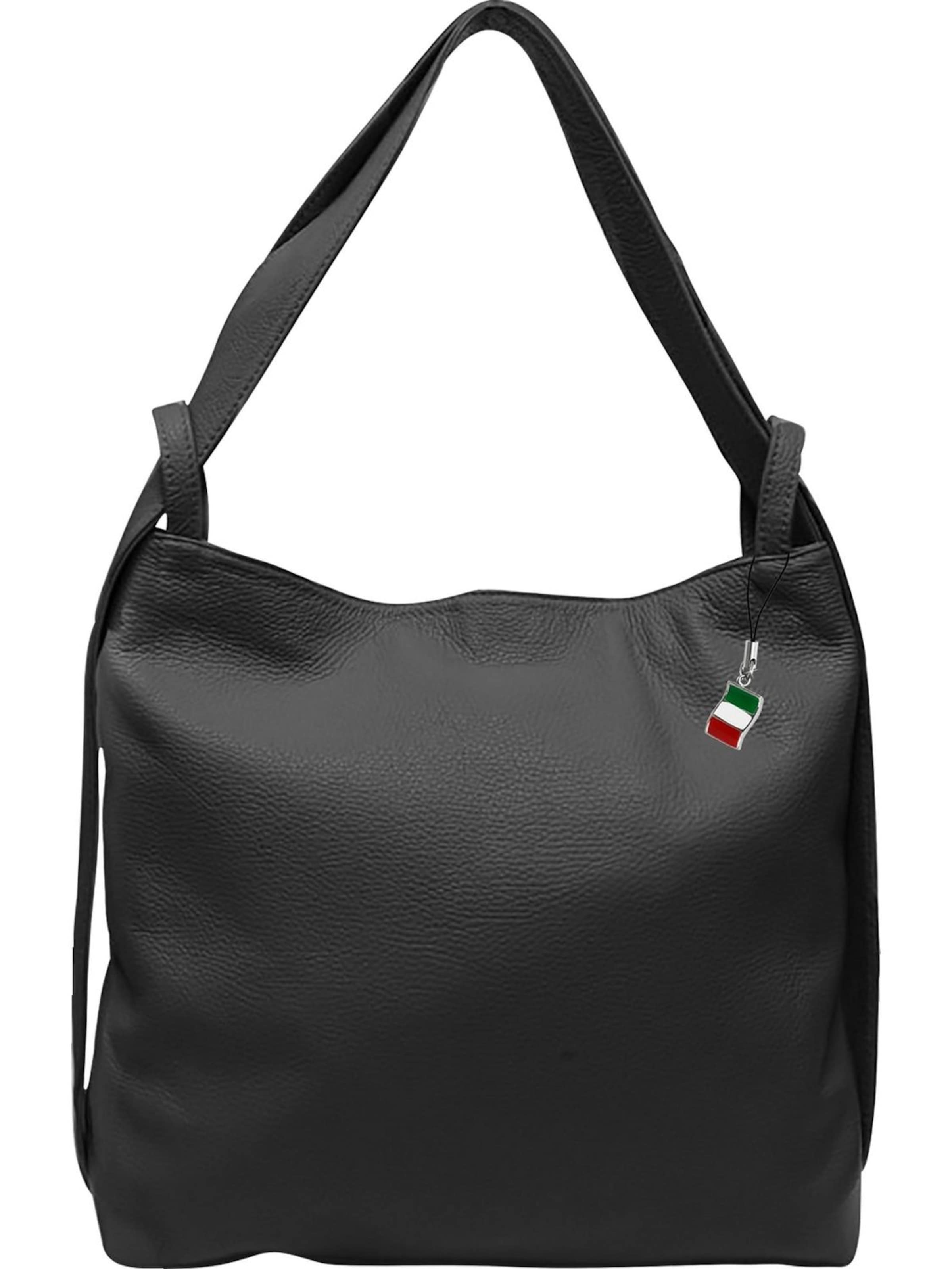 Florence Rugzak in Zwart: voorkant