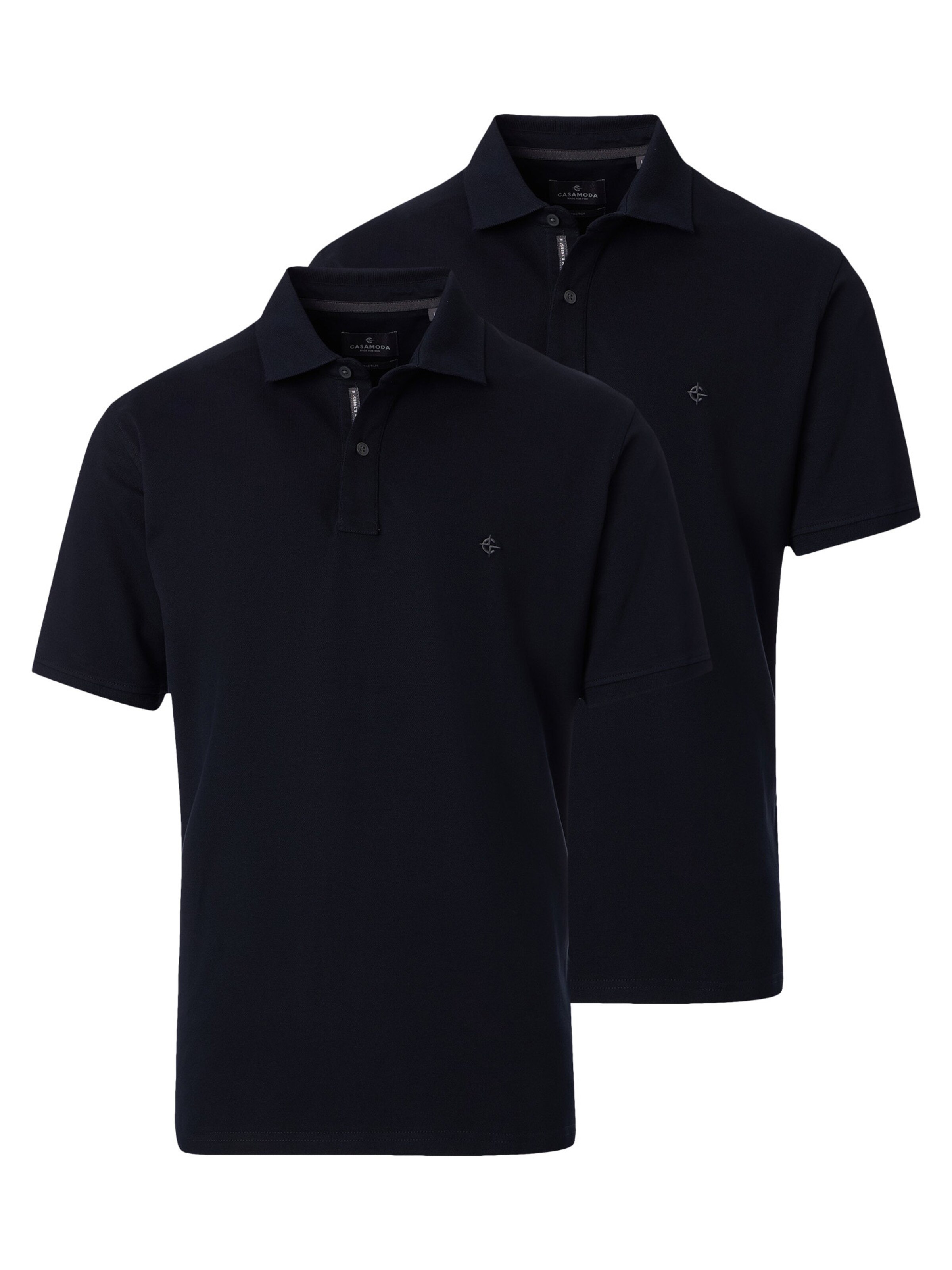 CASAMODA Shirt 'Basic' in Blue: front