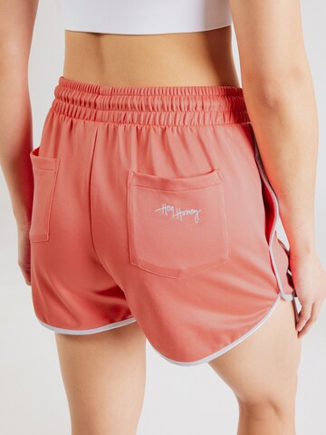 Hey Honey Regular Workout Pants 'PHOENIX' in Orange