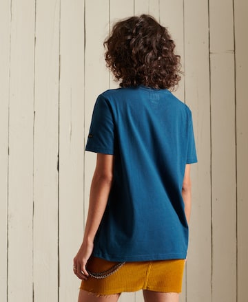 Superdry T-Shirt in Blau