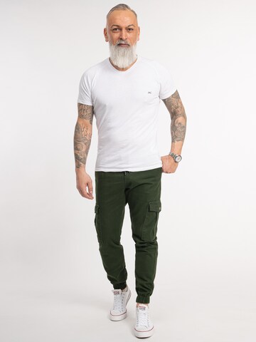 Rock Creek Tapered Cargo Pants in Green