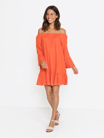 LASCANA Summer Dress in Orange