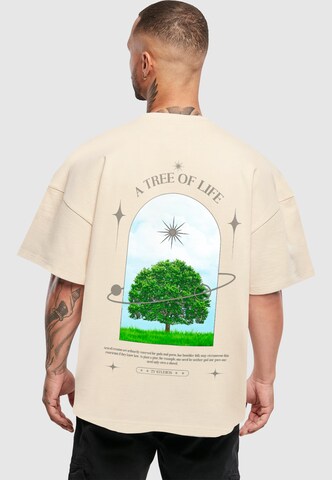 2Y Studios T-Shirt 'Tree Of Life' in Beige: Vorderseite
