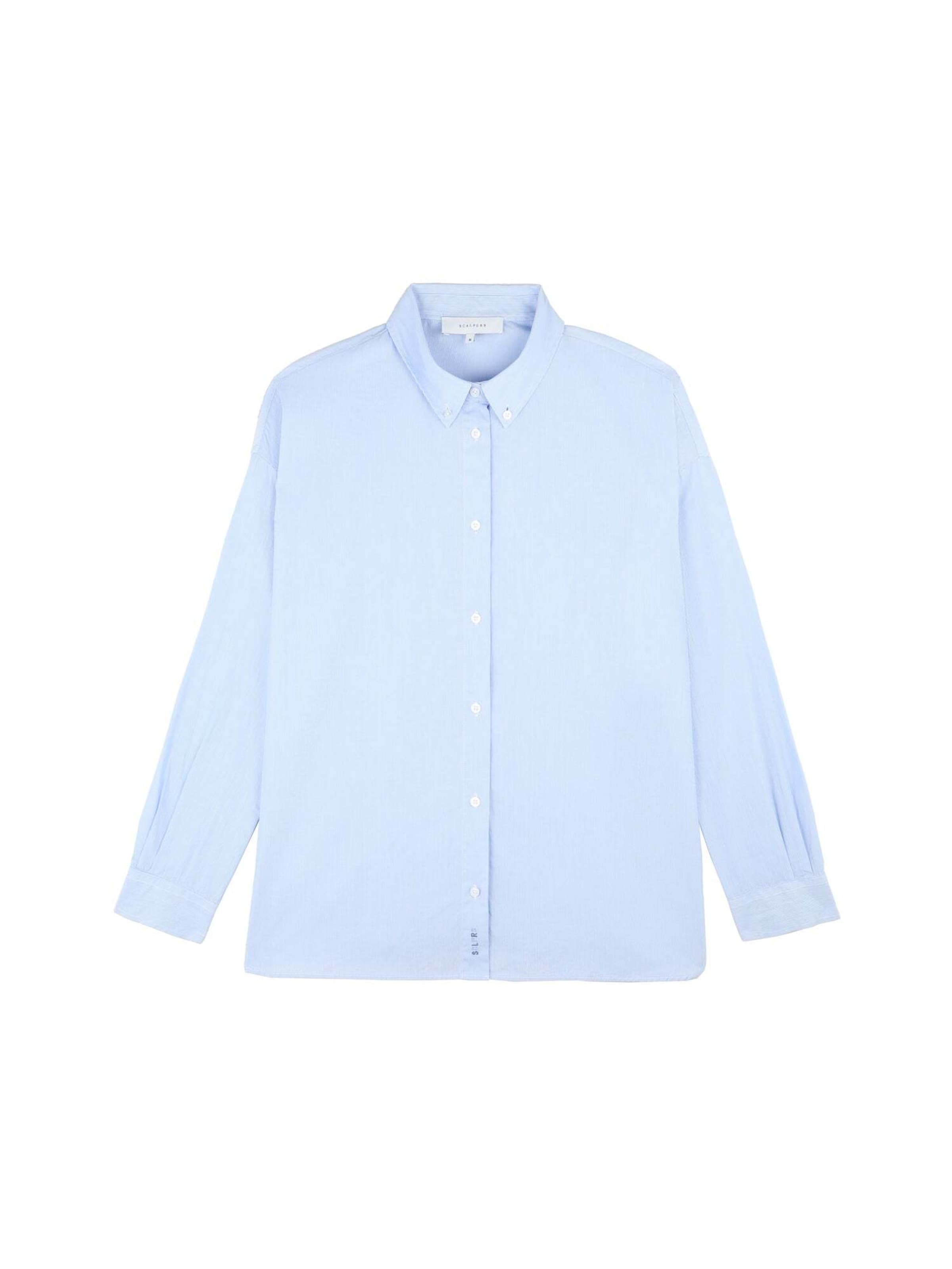 Scalpers Blus &#x27;New Boppy&#x27; i blå: framsida