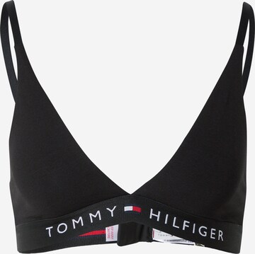 Triunghi Sutien de la Tommy Hilfiger Underwear pe negru: față