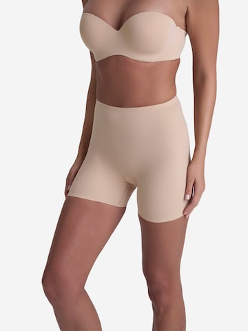 Bye Bra - Calças modeladoras 'Sculpting Shorty' em bege
