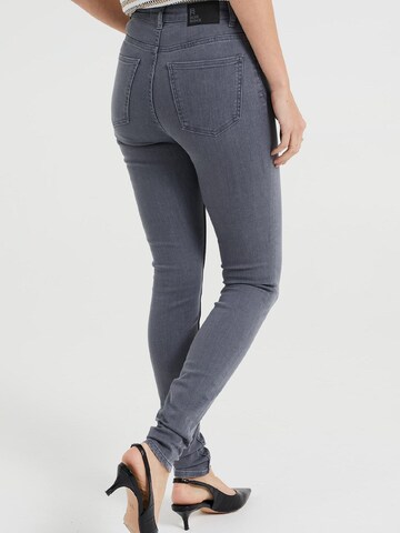 Skinny Jeans di WE Fashion in grigio