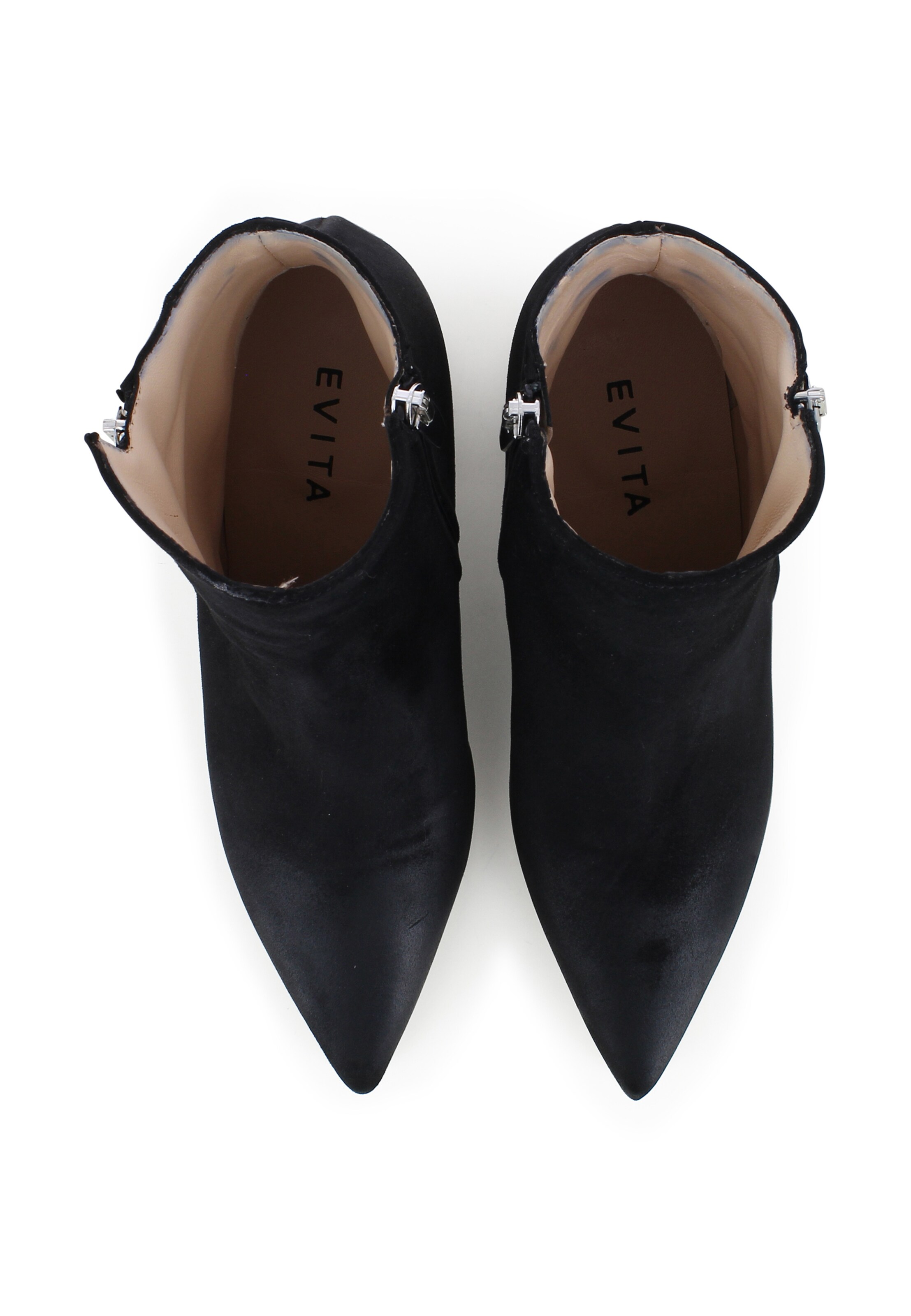 EVITA Enkellaarsjes 'DARIANA' in Zwart