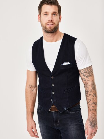 PADDOCKS Weste in Blau: Vorderseite