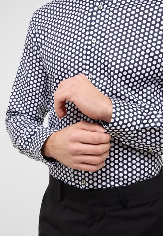 ETERNA Slim fit Business shirt in Blue
