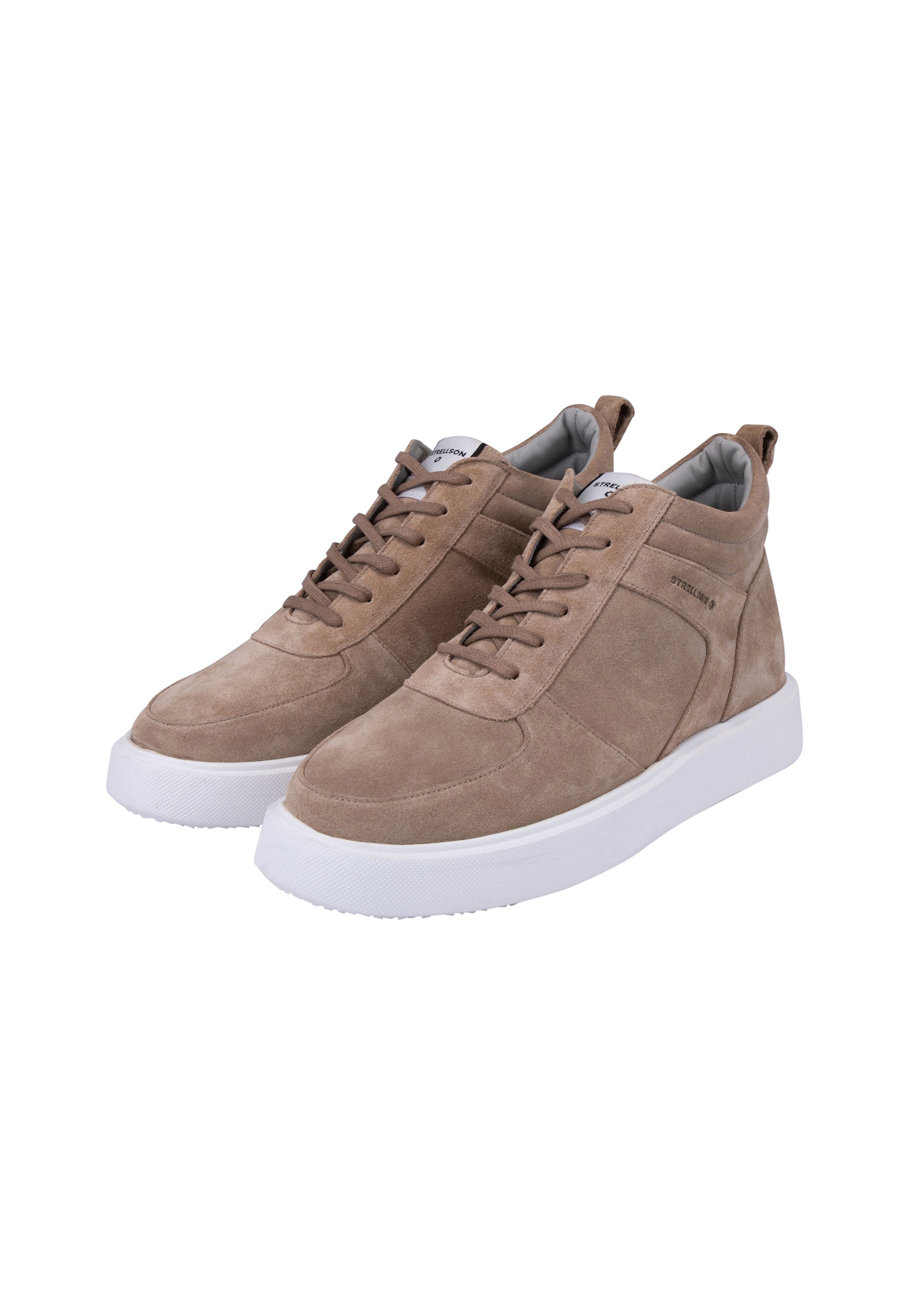 STRELLSON Sneaker 'Epsom Evans C Hi' in Beige