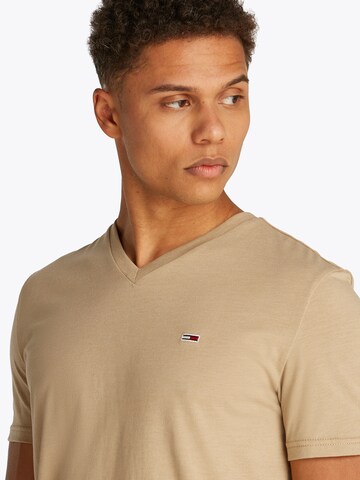 Tommy Jeans - Camiseta en beige