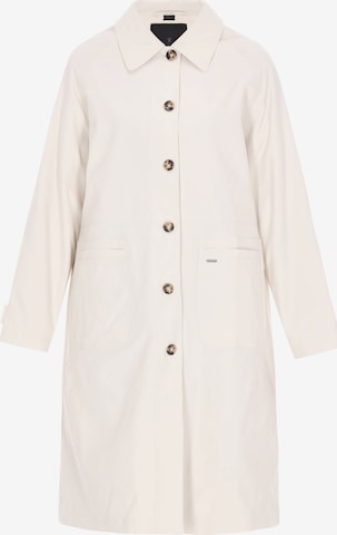 DreiMaster Klassik - Sobretudo meia-estação 'Classic' em branco: frente