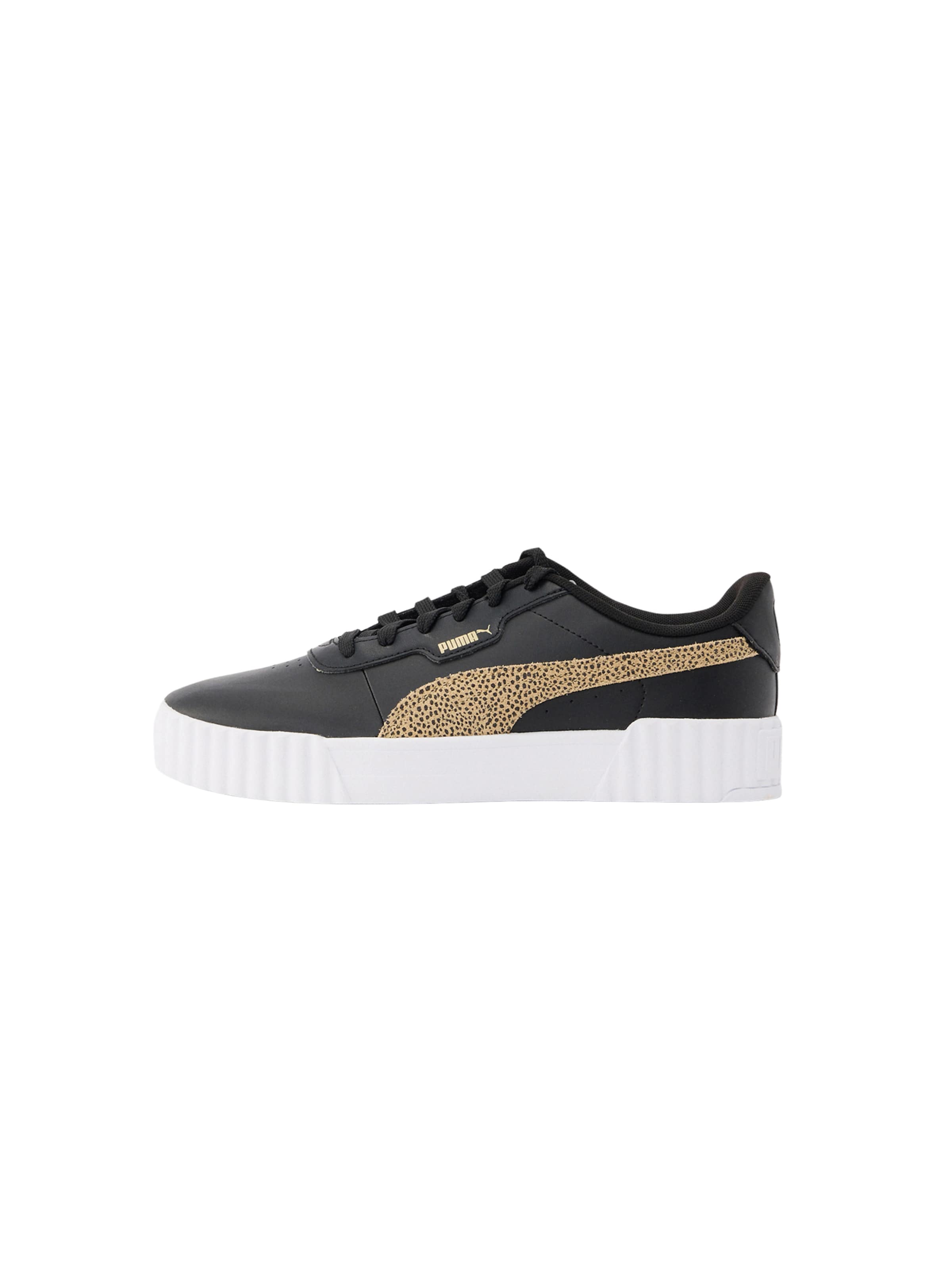 PUMA Sneaker 'Carina 3.0 Topcat' in Schwarz: Vorderseite