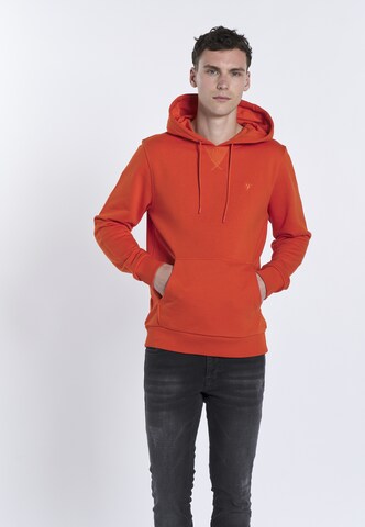 DENIM CULTURE Sweatshirt in Orange