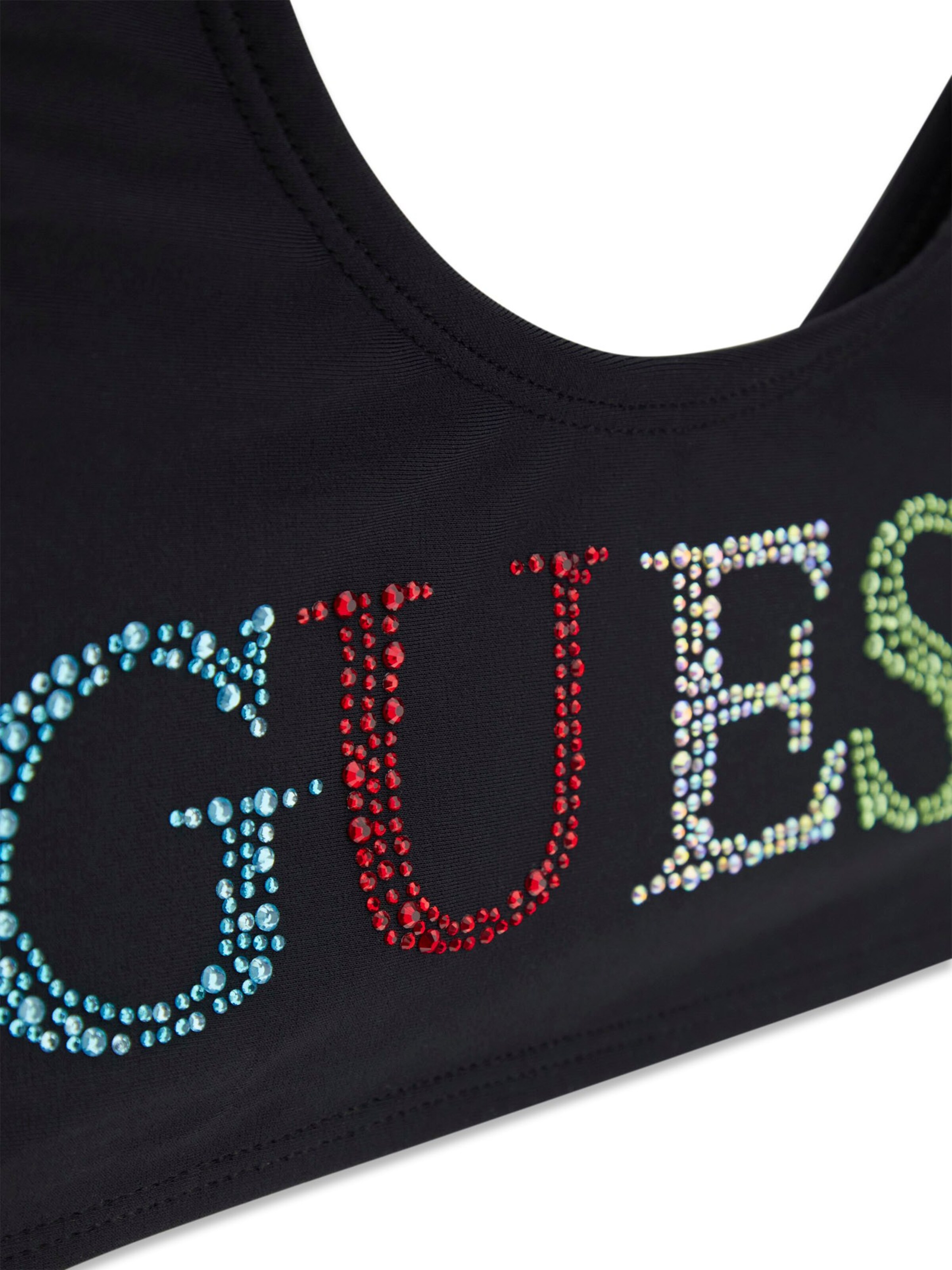 GUESS Bralette Bikini in Black