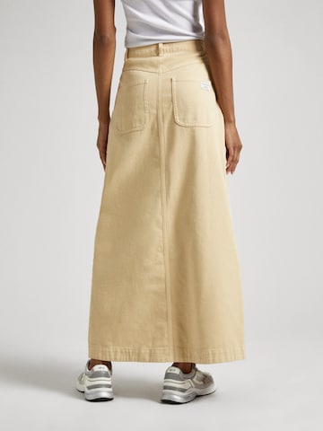 Pepe Jeans Skirt 'Shelby' in Beige
