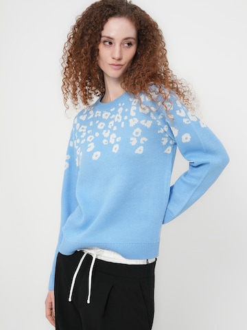 VILA Sveter 'VILELEO' - Modrá
