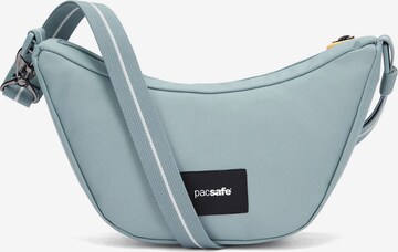 Sac à bandoulière Pacsafe en bleu : devant