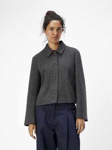 Veste mi-saison OBJECT en gris : devant