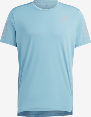 T-Shirt fonctionnel 'Own the Run' ADIDAS SPORTSWEAR en bleu