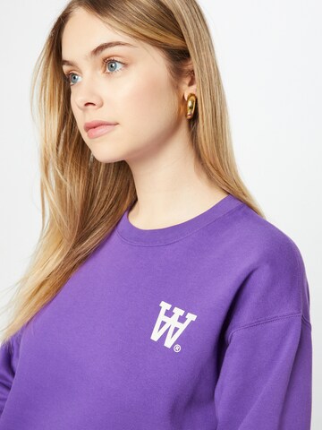 WOOD WOOD Sweatshirt 'Jess' in Lila