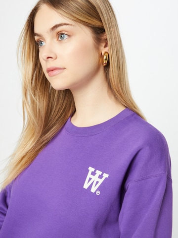 WOOD WOOD Sweatshirt 'Jess' in Purple