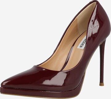 Escarpins 'KLASSY' STEVE MADDEN en rouge : devant