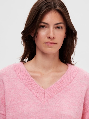 SELECTED FEMME Pullover 'Maline' in Lila