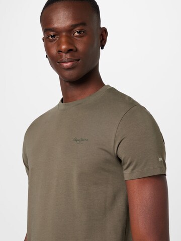 Pepe Jeans T-Shirt 'JACK' in Grün